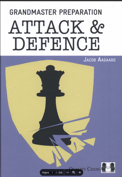 Capa do livro Grandmaster Preparation - Attack & Defense